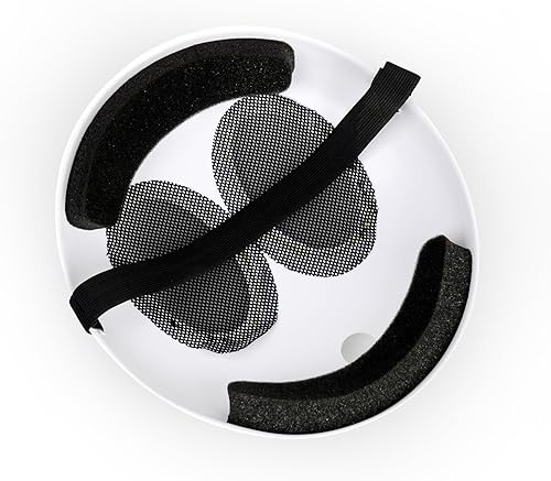 Miniatura 7 de Monisorly Máscara de chico tímido blanco para niña, máscara de Halloween, máscara de cara completa, disfraz de cosplay, accesorios