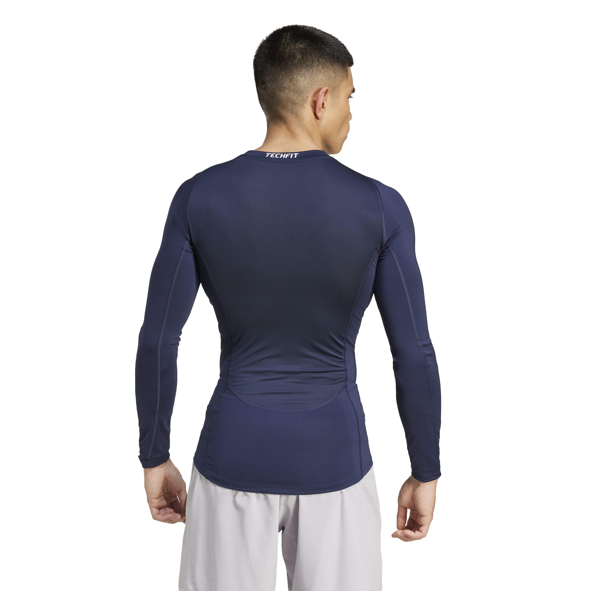 adidas Men's Camiseta Manga Larga Techfit Compression Training