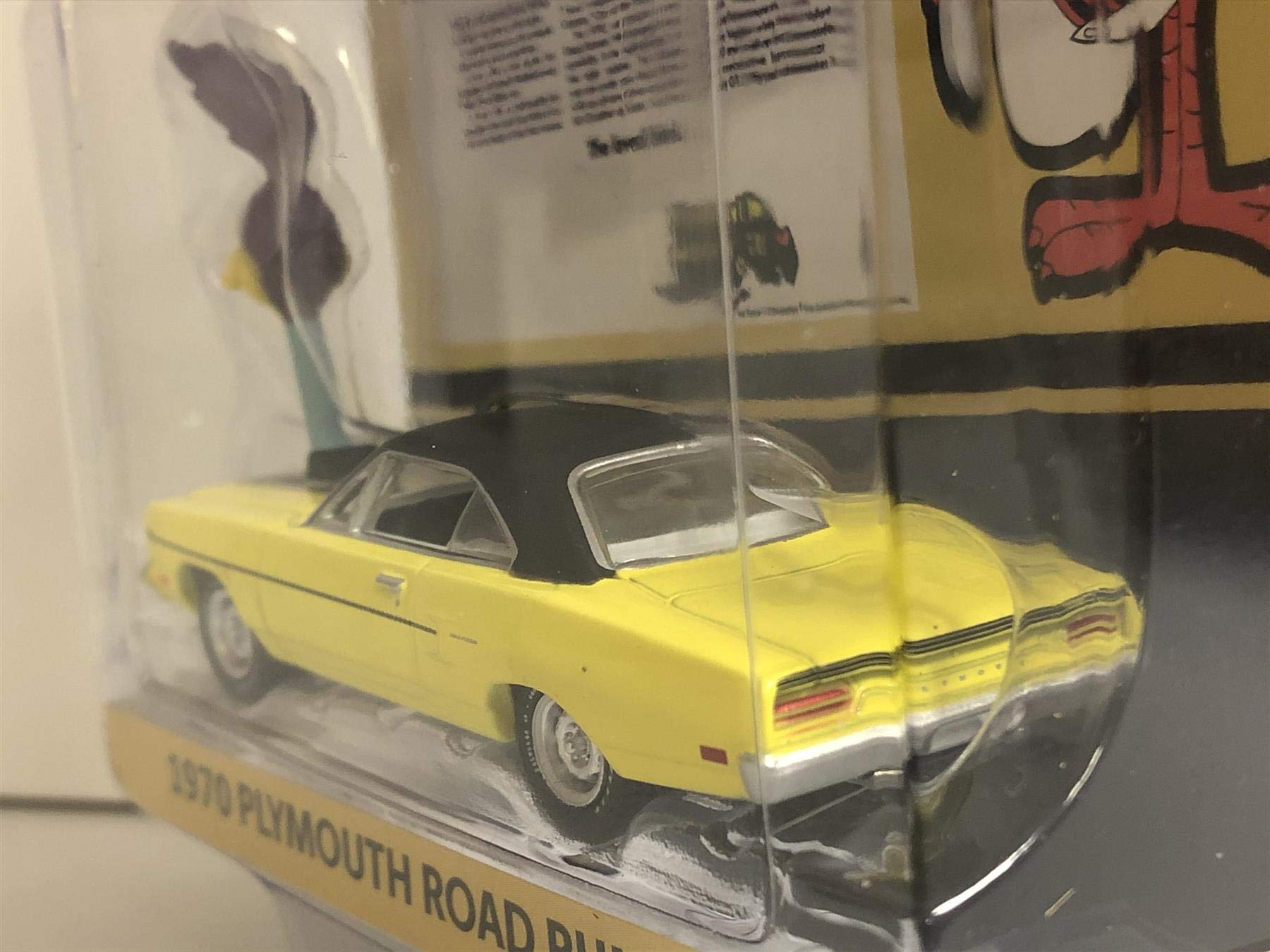 限定品 1970 PLYMOUTH ROAD RUNNER greenlight 1970 Plymouth Road Runner (Lot #970.1), Gloss Black