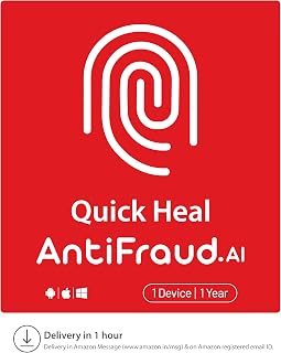 Quick Heal AntiFraud.AI| All-in-one solution for fraud prevention| Fraud Call and Banking Fraud Alert| Android/iOS/Windows... Price In India