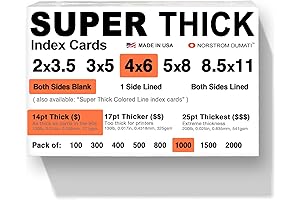 Norstrom Dumati Super Thick Index Cards