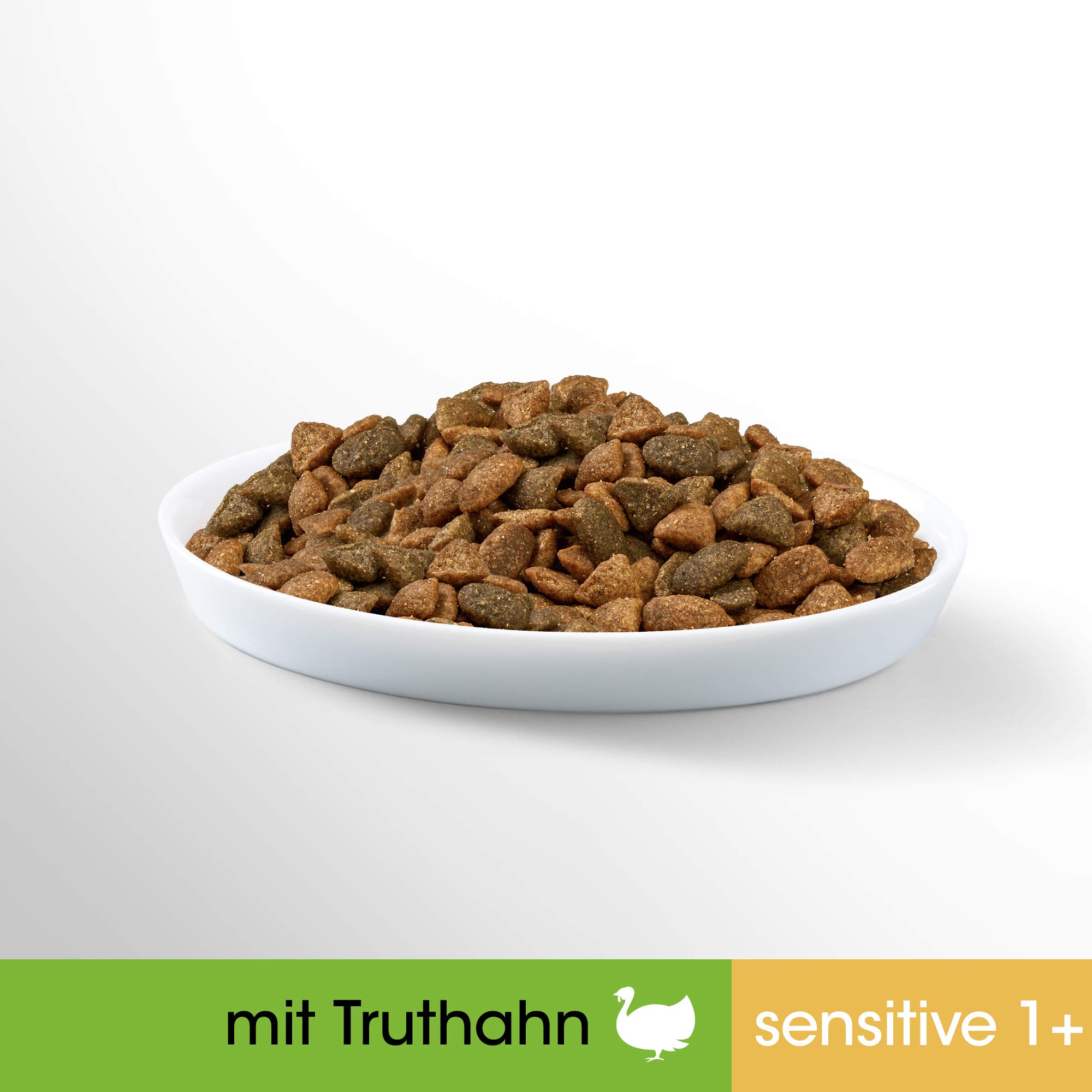 Perfect Fit Sensitive 1+ – Trockenfutter für erwachsene, sensible Katzen ab 1 Jahr – Reich an Truthahn – Ohne Weizen und Soja – Unterstützt die Verdauung – 4 x 1.4 kg