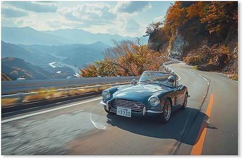 Miniatura 11 de HouLaiZhe 90s Retro Classic Car Jdm Posters Canvas Wall Aesthetic Room Decor Wall Painting Prints Gallery Room Wall Decor for Bedroom Living Room