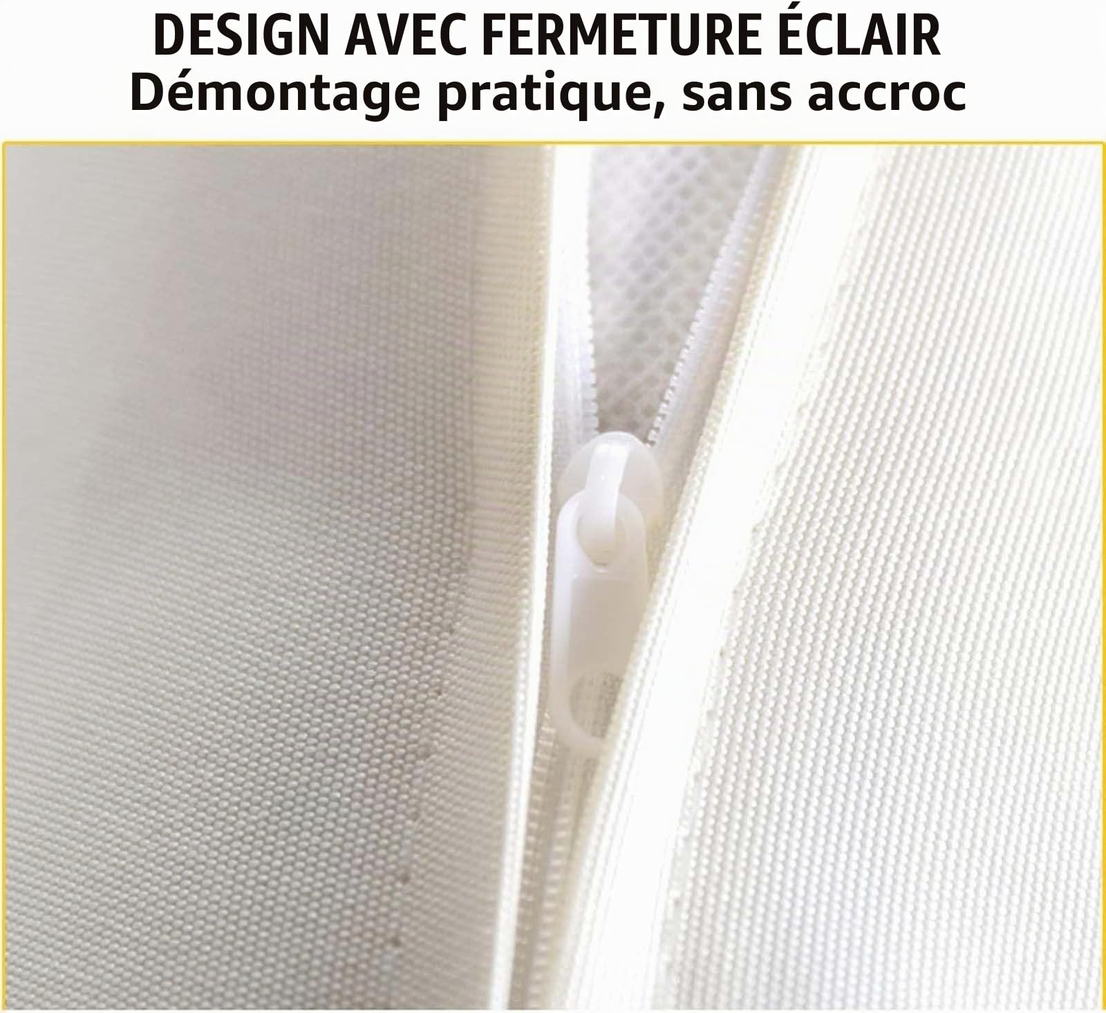 Housse Coussin pour Balancelle Suspendue - Housse ImperméAble pour Balancelle D'ExtéRieur Simple avec Fermeture éClair (Housse Uniquement)(F)