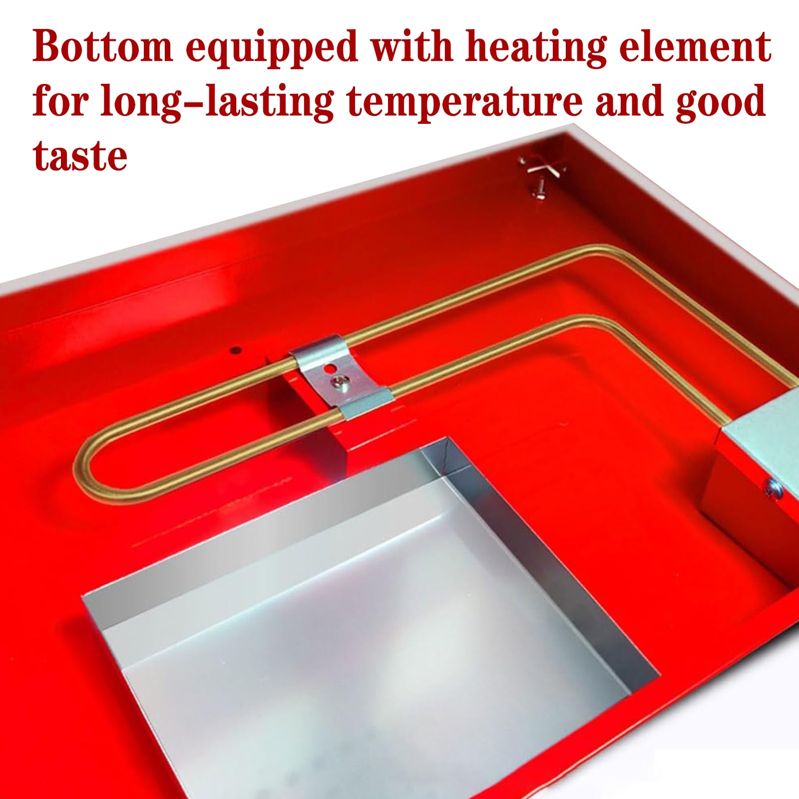 Máquina Comercial de Palomitas de Maíz con Caldero de 10 Oz y Luz de Calentamiento, 1400W, para Hogar, Cine y Negocios, Estilo Cine con Control de 3 Interruptores Flat-top