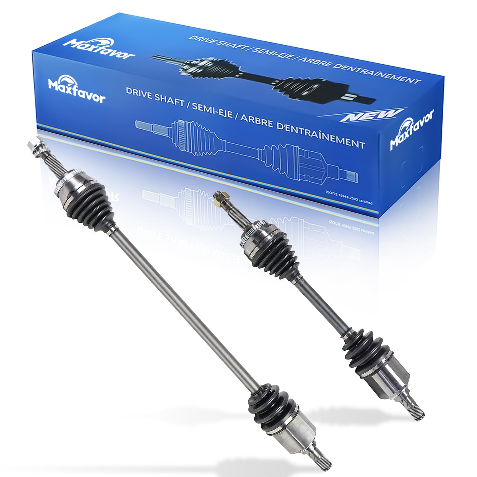 SOMA様 Amazon.com: Maxfavor Eje CV delantero para Nissan Sentra 1999 1998