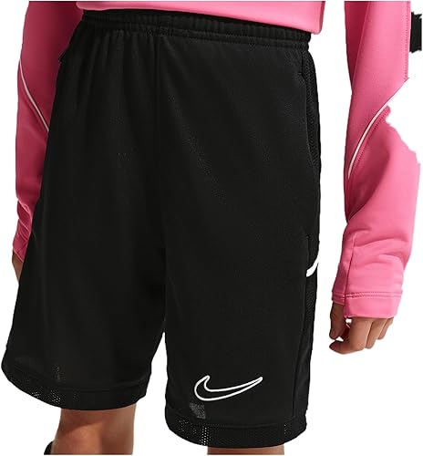 Nike DF Acd25 KP 7In -PD Pantalones Cortos para niños Black/White 8/10 años
