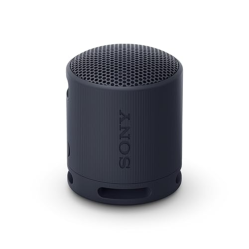 Immagine del prodotto Sony SRS-XB100 - Speaker Wireless Bluetooth, Portatile, Leggero, Compatto, da Esterno, da Viaggio, IP67 Resistente Acqua e Polvere, Cinturino Versatile, Chiamate in Vivavoce - Nero