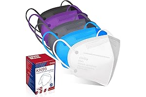 Disposable Face Masks 50 Pack - Stay Safe with Breathable Protection