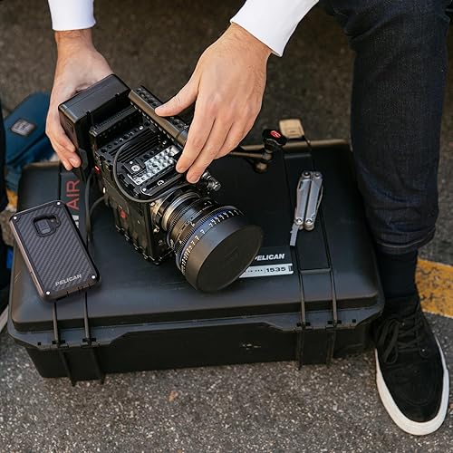 Miniatura 7 de Pelican Air 1535 - Funda sin espuma, color negro y panel Molle de caja de aire 1535 (015350-5200-110)