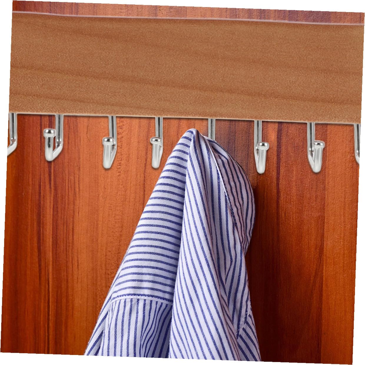 Toyvian Percha para Cinturones y Corbatas De Pared, Resistente Al Desgaste, Montaje Sencillo, Adecuado para Organizar Armarios y Entradas, Diseño Elegante y Moderno