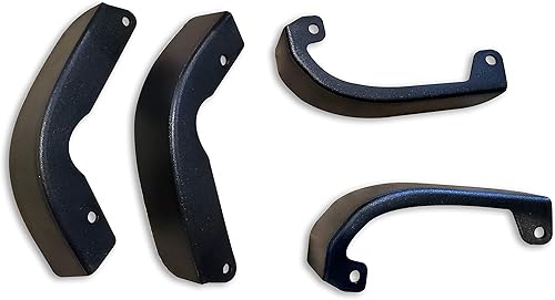 Compatible con Chevrolet Silverado 1500 2019-2023 Kit de repuesto de aleta de barro delantera y trasera, no es compatible con GMC**