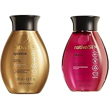 Nativa SPA Body Hydrating Oil Bundle Quinoa & Plum, Moisturizing Body Oils, 6.8 Ounce each
