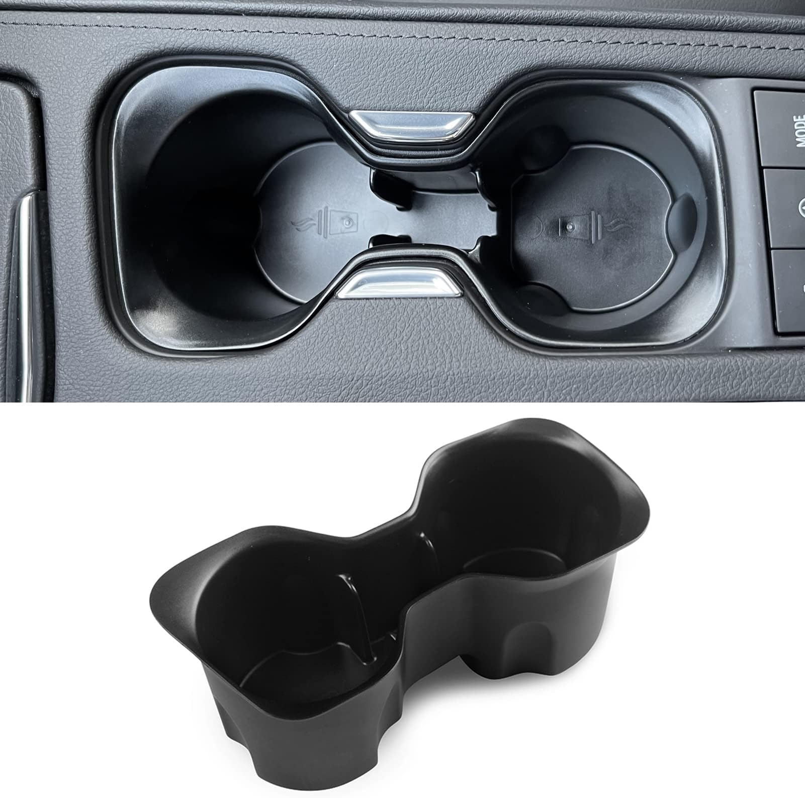 Compatible with 2019-2024 Cadillac XT4 Cup Holder Insert,2019 2020 2021 2022 2023 2024 Cadillac XT4 Center Console Cup Holder,Cadillac XT4 Accessories