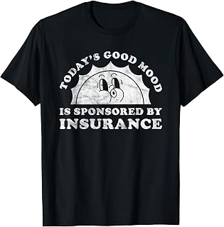 Funny Cute Retro Vintage Insurance or Insurance Specialist T-Shirt
