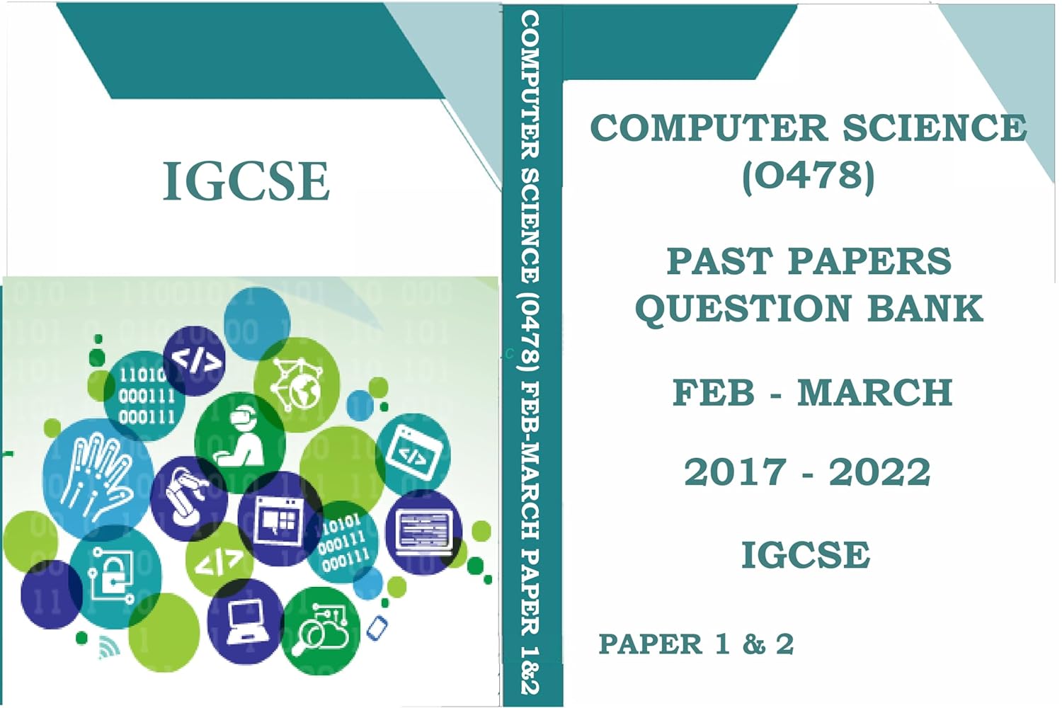 IGCSE COMPUTER SCIENCE (0478) PAST PAPERS QUESTION BOOK PAPER 1 & 2 OCT ...
