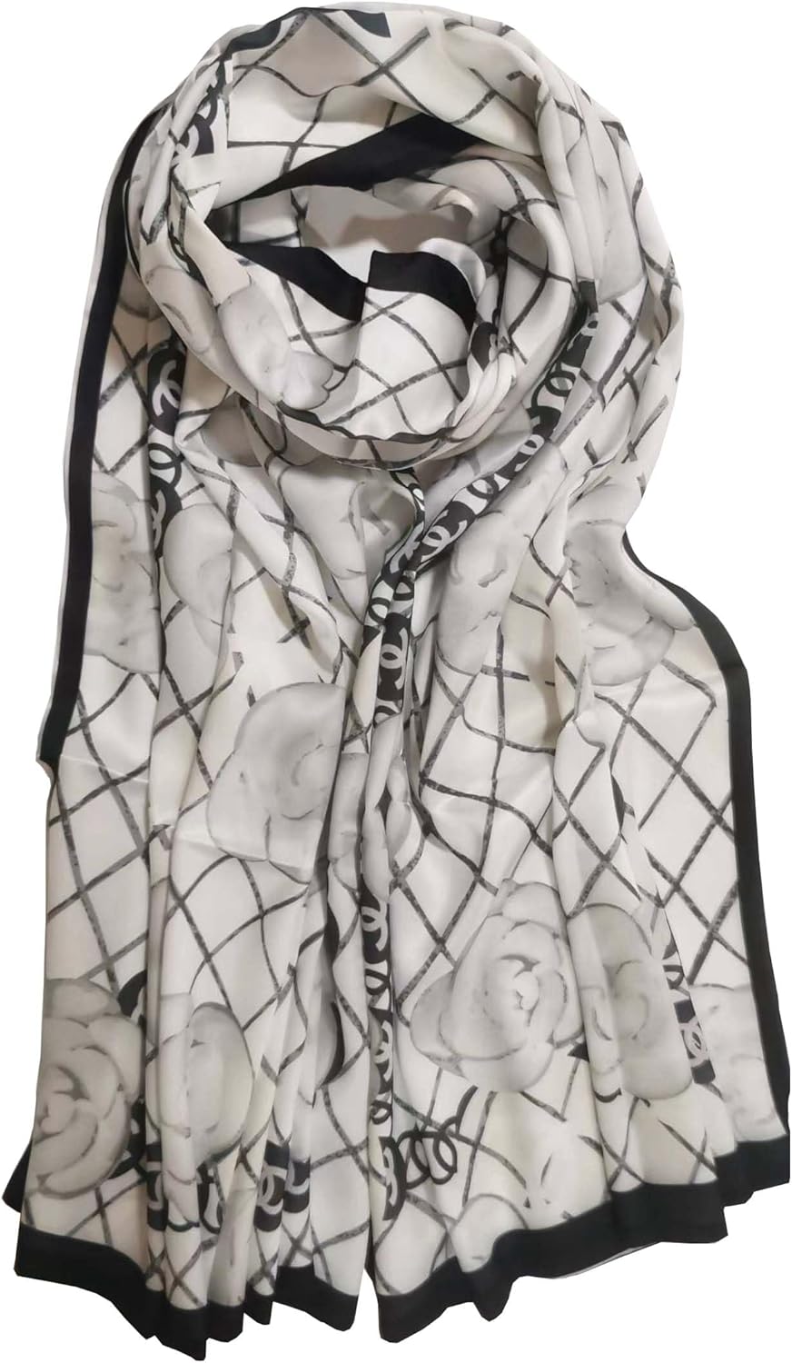 Fashionable and Luxury women's silk scarves, a choice for Birthday present and Valentine's Day gifts