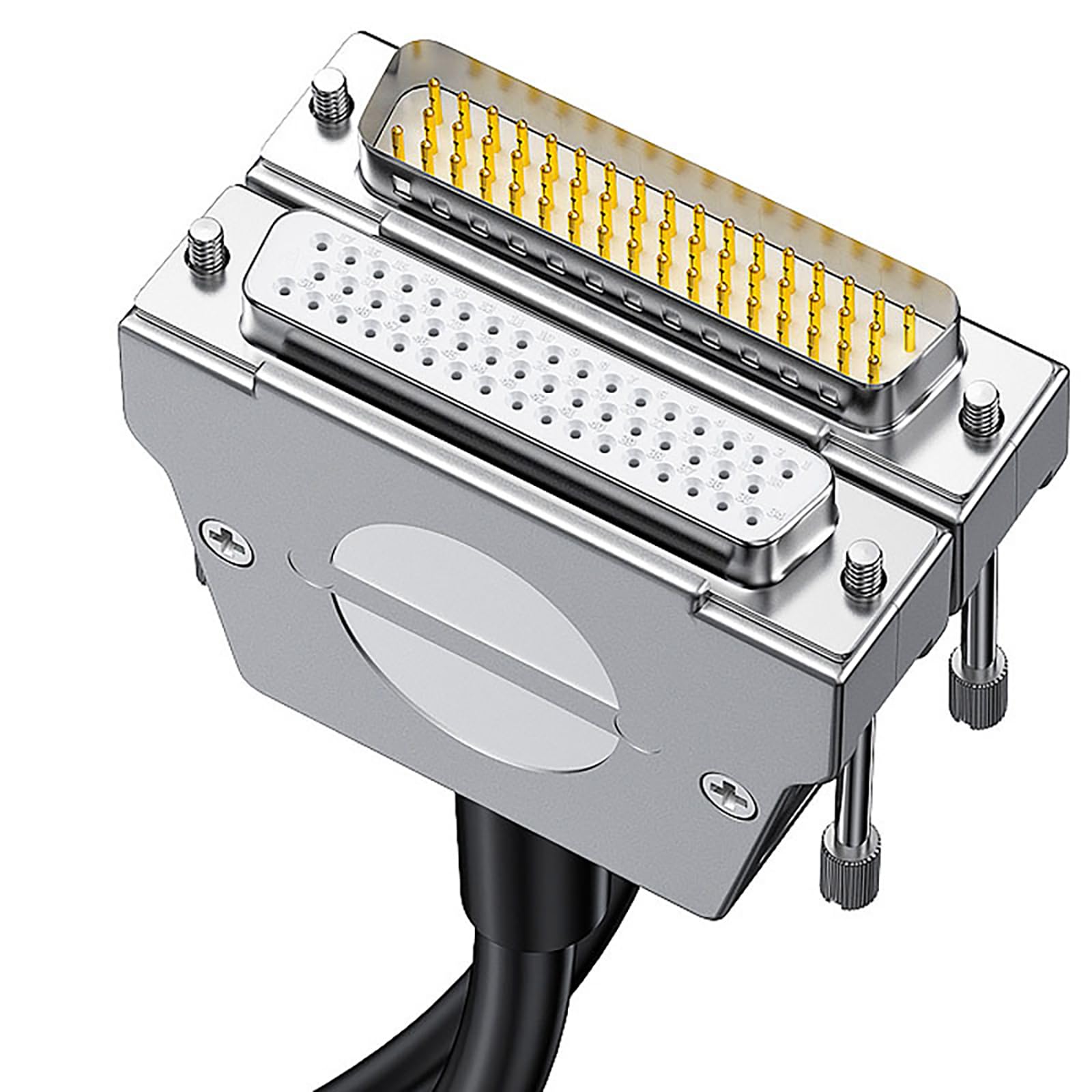 D Sub 50Pin Macho Hembra Cable Blindado Cable de Extensión Recubierto de PVC Para Uso Industrial
