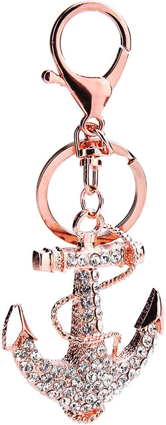 Gift Eiffel Tower Shaped Keychain Key Chain Bikes Cute Car Crystal Eiffel Tower Keyring Pom Pom Key Chains for Purse Home Girls Elephant Parrot Hamsa Hand Evil Eye