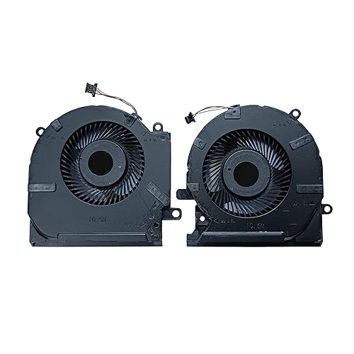 YFLAPFAN (1 par) Ventilador de refrigeración de CPU GPU diseñado para HP OMEN 15-EK 15-EN (GTX1660Ti RTX20) Series Laptop TPN-Q236 Q238 15-EN0013dx