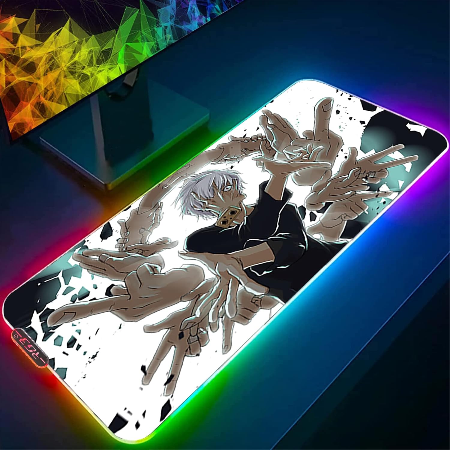 Mouse Pads Shigaraki Tomura Mouse Mat Led Gaming Mouse Pad