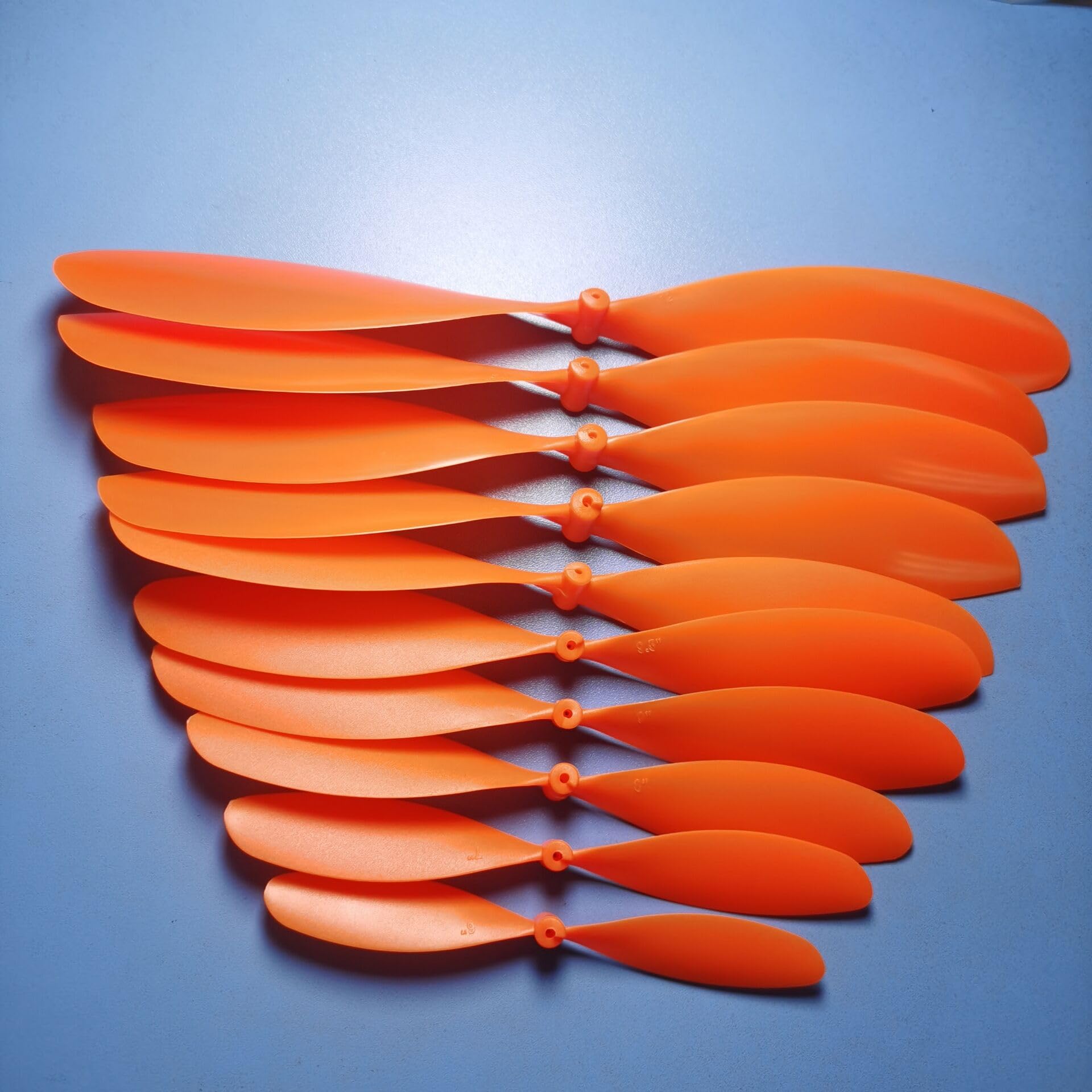 Apto for Modelos de Aviones RC con Motor de Banda de Goma, 10 Piezas, Aptos for hélices HY de 6 a 12 Pulgadas(10 pcs 6 Inch)