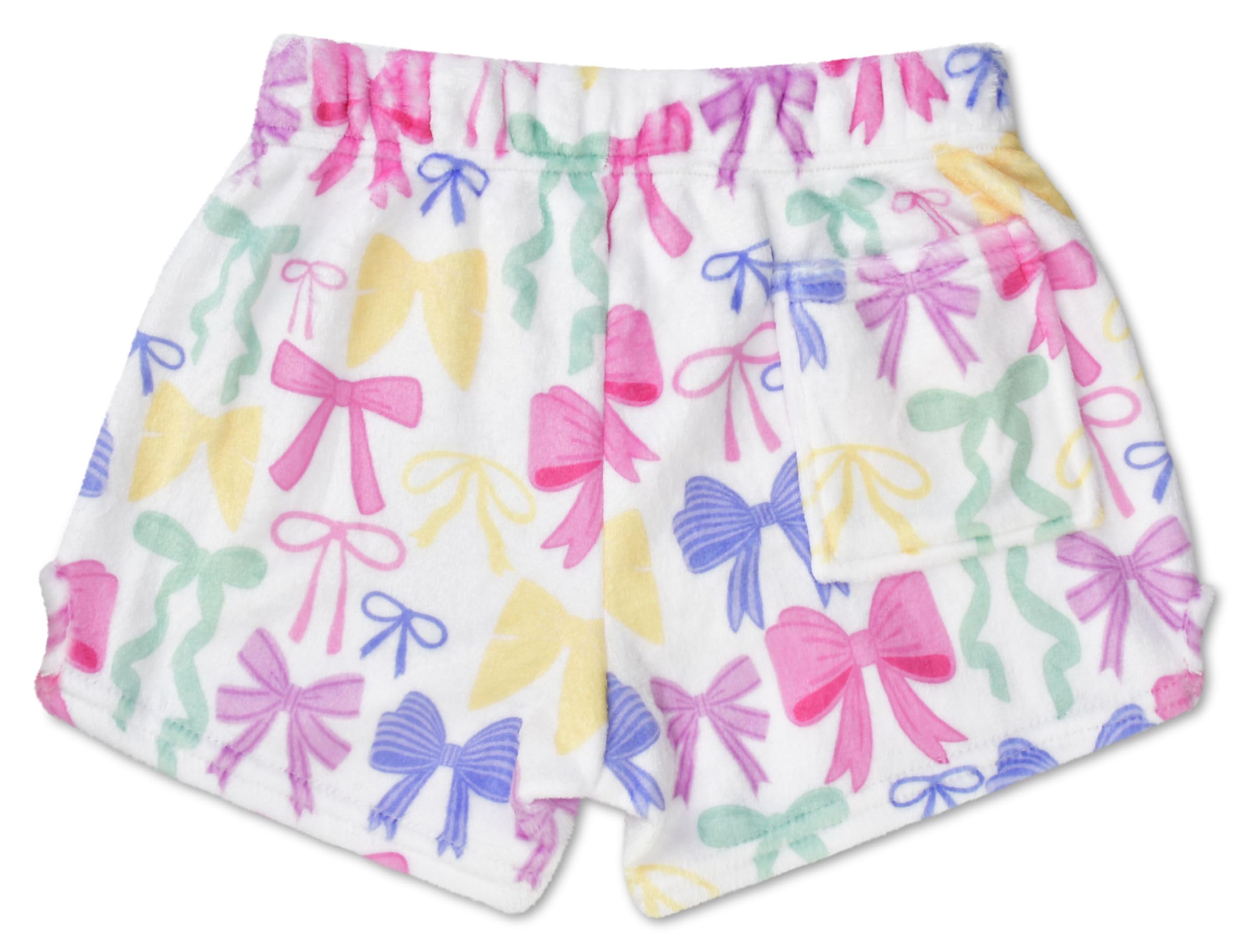 iscream Pantaloncini in pile felpato morbidi e setosi con stampa carina - Collezione Pastel Dreams