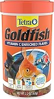 Tetra Goldfish Flakes 2.2 oz - Vitamin C Enriched, ProCare Immune Support for Vibrant Colors & Healthy Goldfish