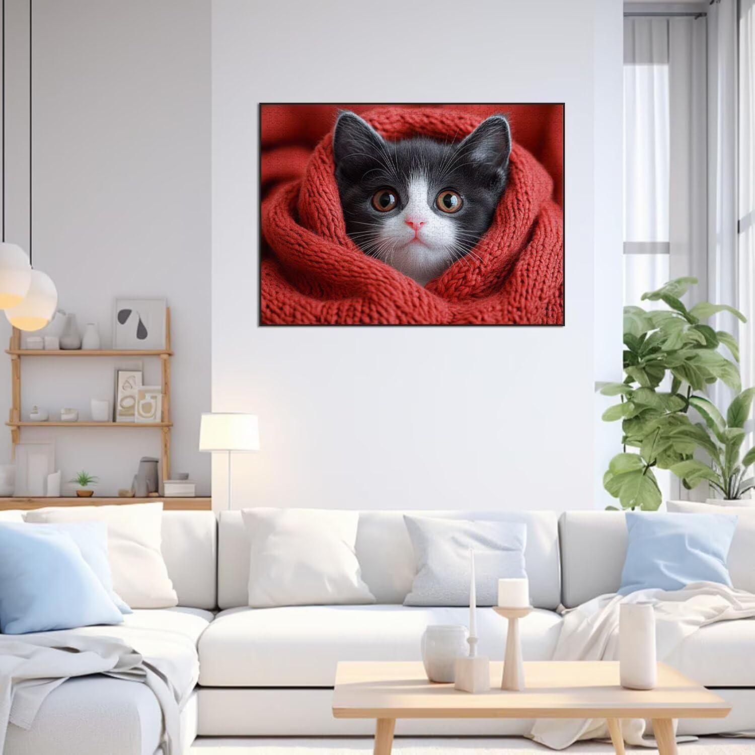Puzzle 1314 Pieces Chats Puzzle 3D, Adultes Classique Puzzles, n-499