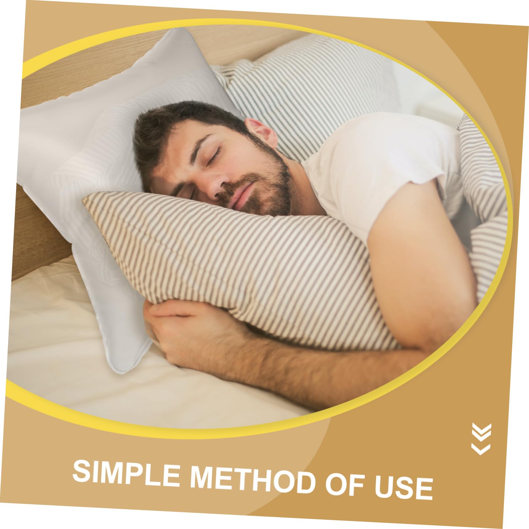 Happyyami Inflatable Pillow Insert Transparent Outdoor Cushion for Car Travel Compact for Camping Support Versatile Use Living Room Office and More