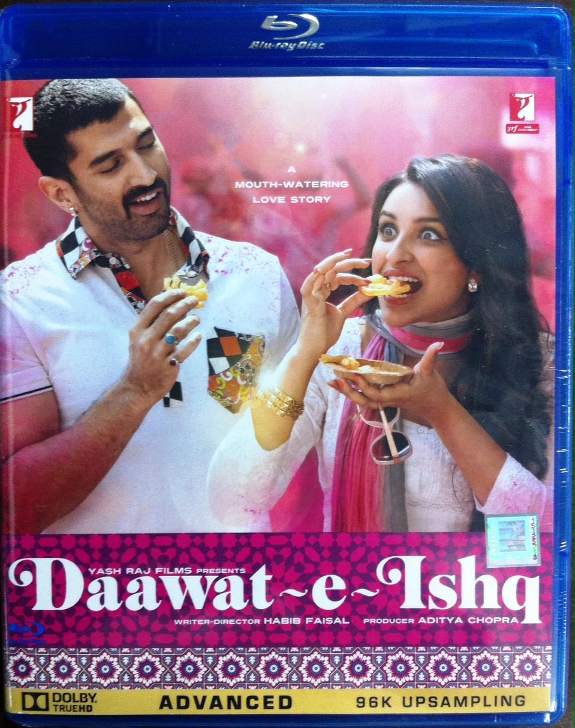 DAAWAT - E - ISHQ ORIGINAL HINDI BLU RAY BOXED AND SEALED