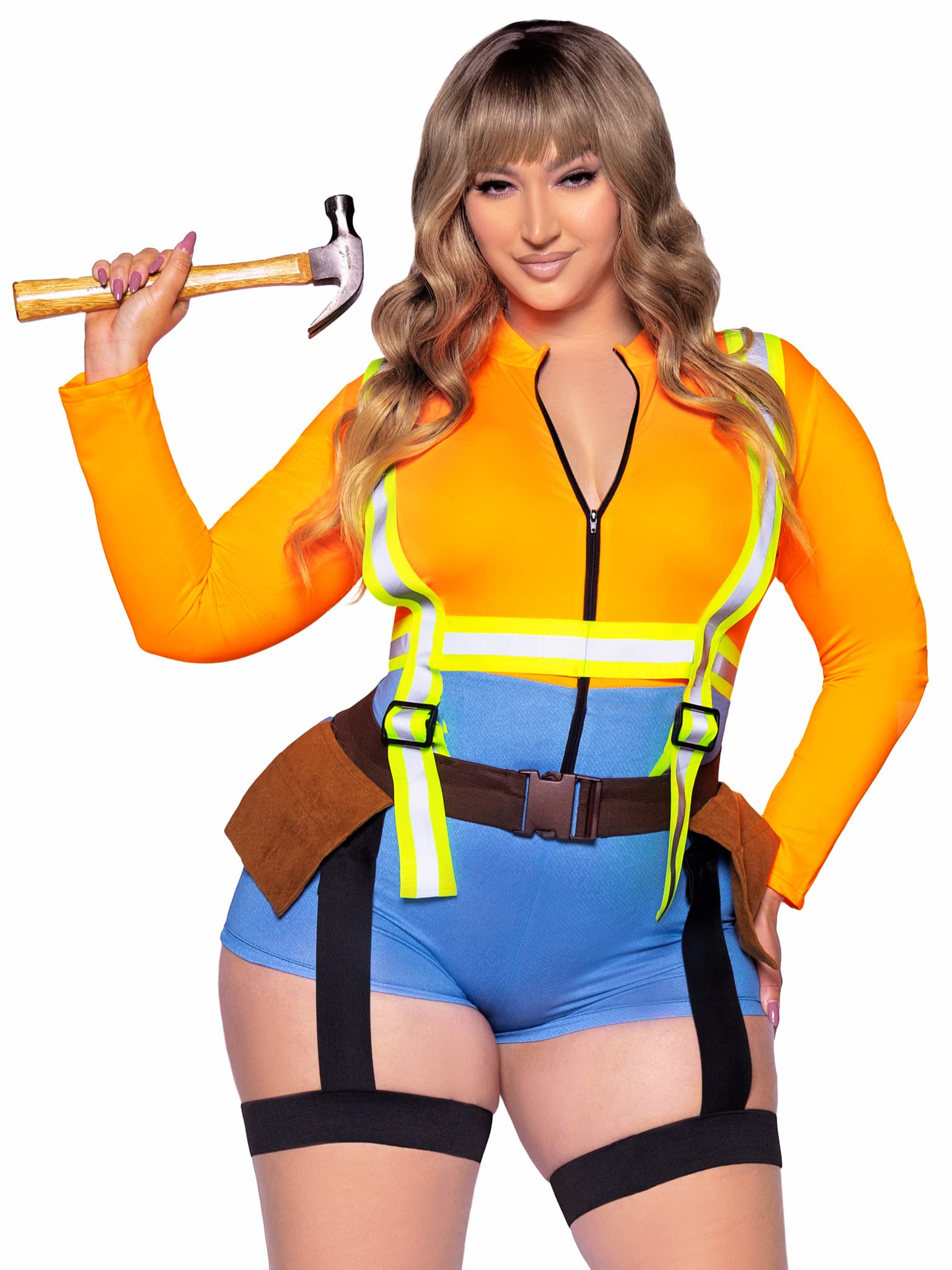 Leg Avenue 87108X-10109 Adult Sized Costumes, Women, Multi, 3X/4X