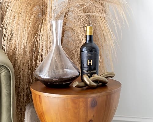 Miniatura 2 de Hotel Collection - Decantador de vino | Decantador pequeño para airear vino hecho de vidrio transparente | Enfoca los vapores de aroma y elimina los