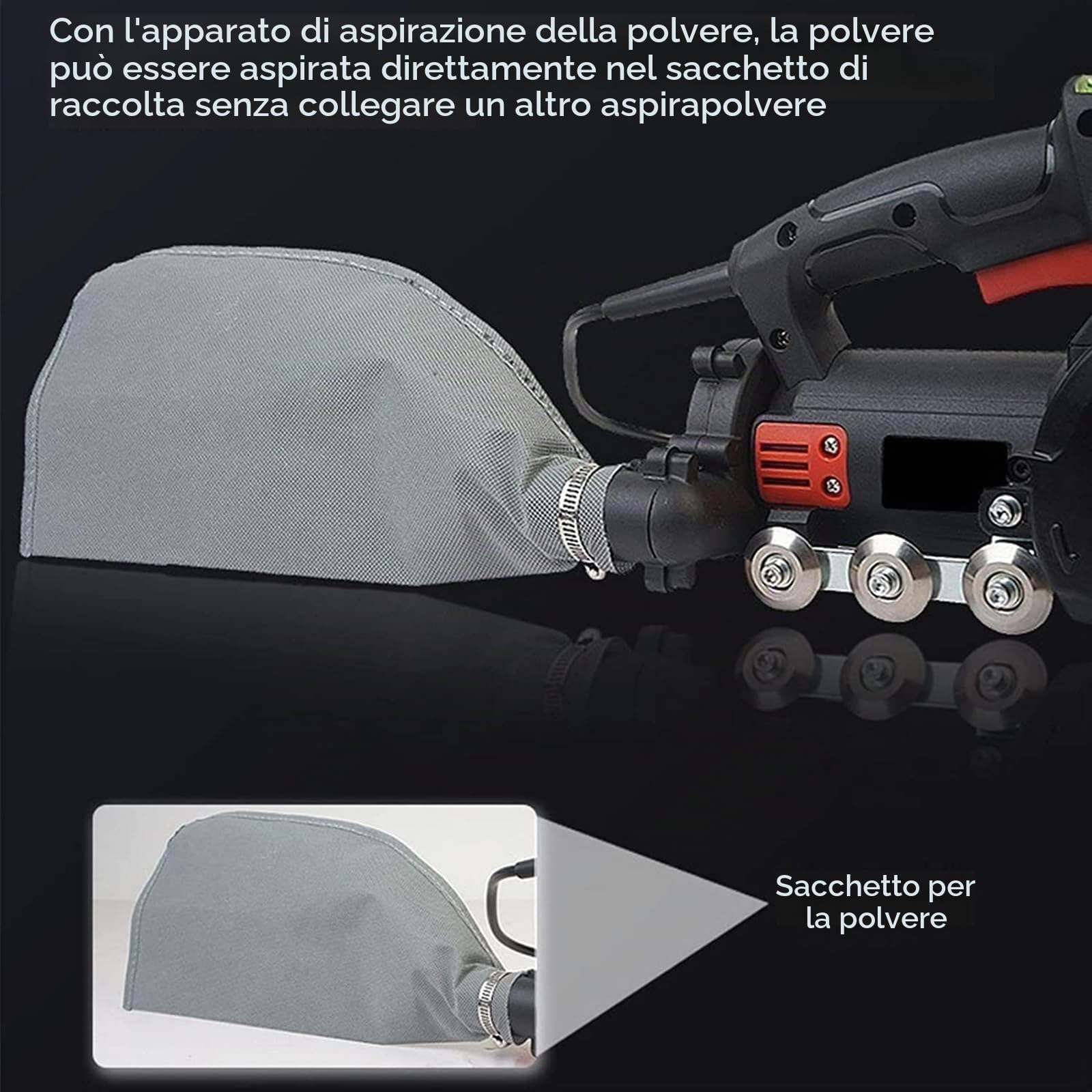 QUTBAG Macchina elettrica Pulizia delle giunzioni Taglio delle Piastrelle Ceramica, taglierina elettrica per fughe Piastrelle 11000 Giri/min, Strumento rimozione delle giunzioni delle Piastrelle