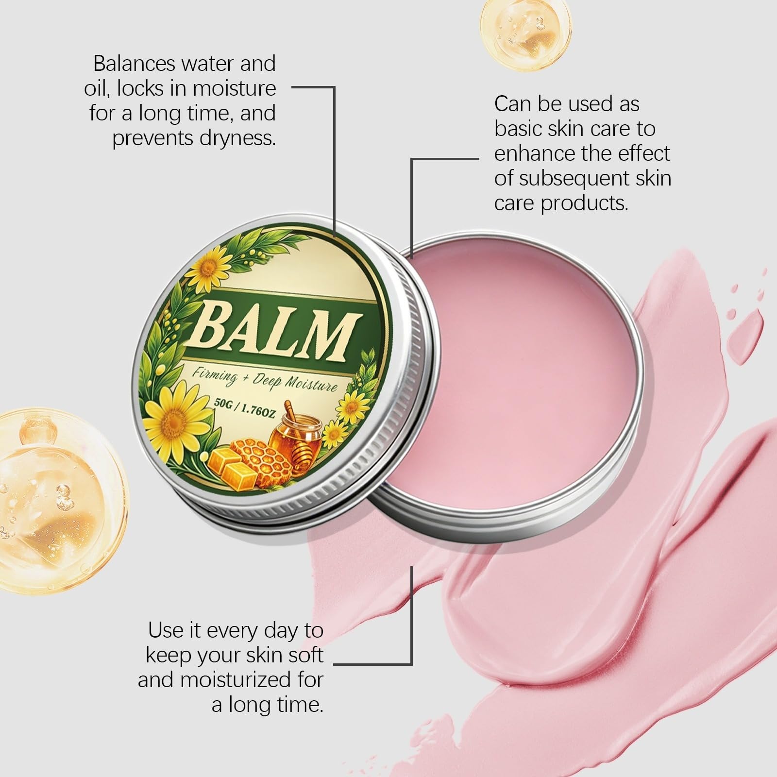 Crema natural para el cuidado de las piernas bálsamo milagro para las venas, ingredientes naturales, calmante para las articulaciones reduce la hinchazón, alivia la incomodidad,mejora las venas