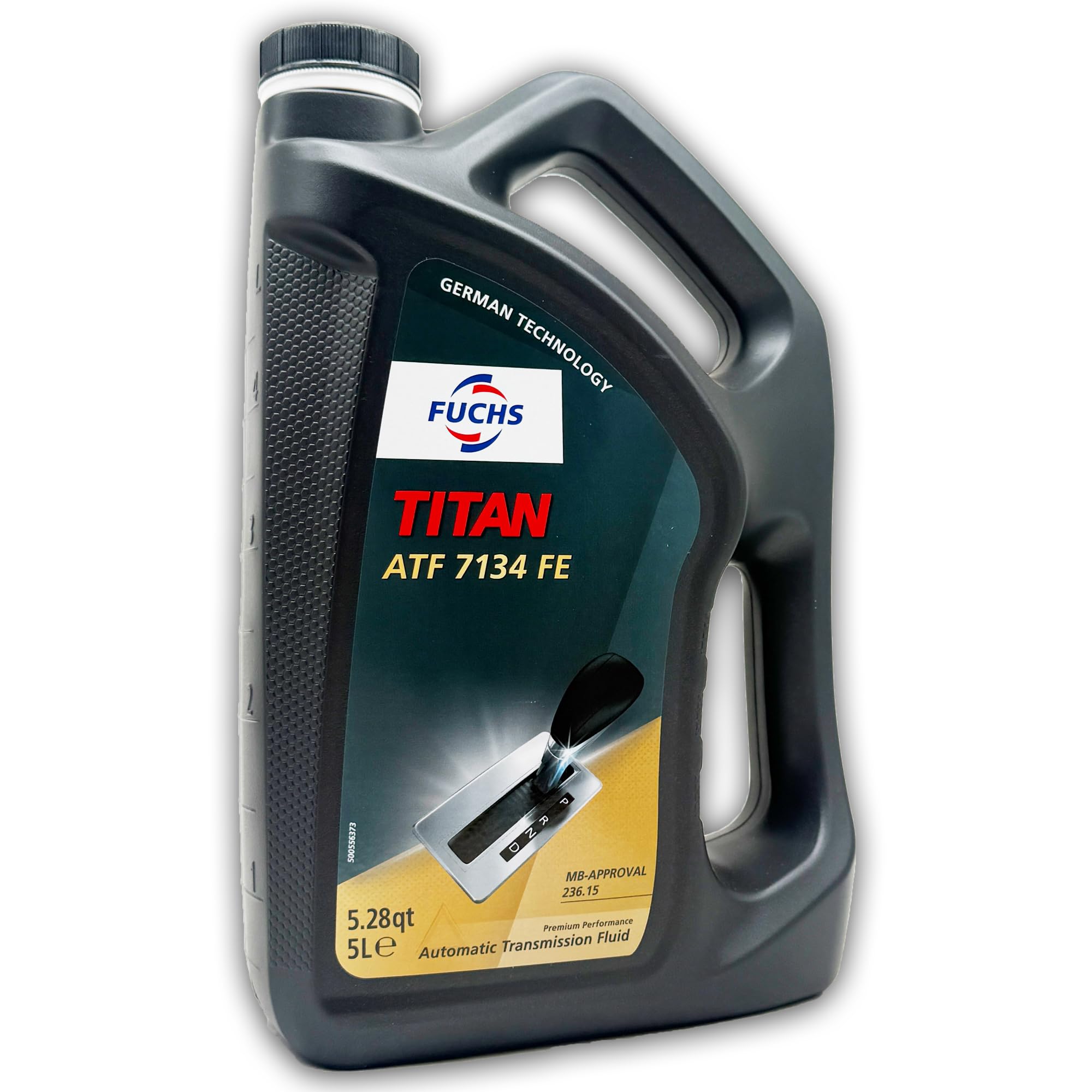Fuchs Titan ATF 7134 FE | 5 L | kompatibel mit MB-Approval 236.15 | Getriebeöl für Automatikgetriebe | Typ 7-G Tronic Plus (NAG II +) | 5 Liter | Automatik-Getriebeöl