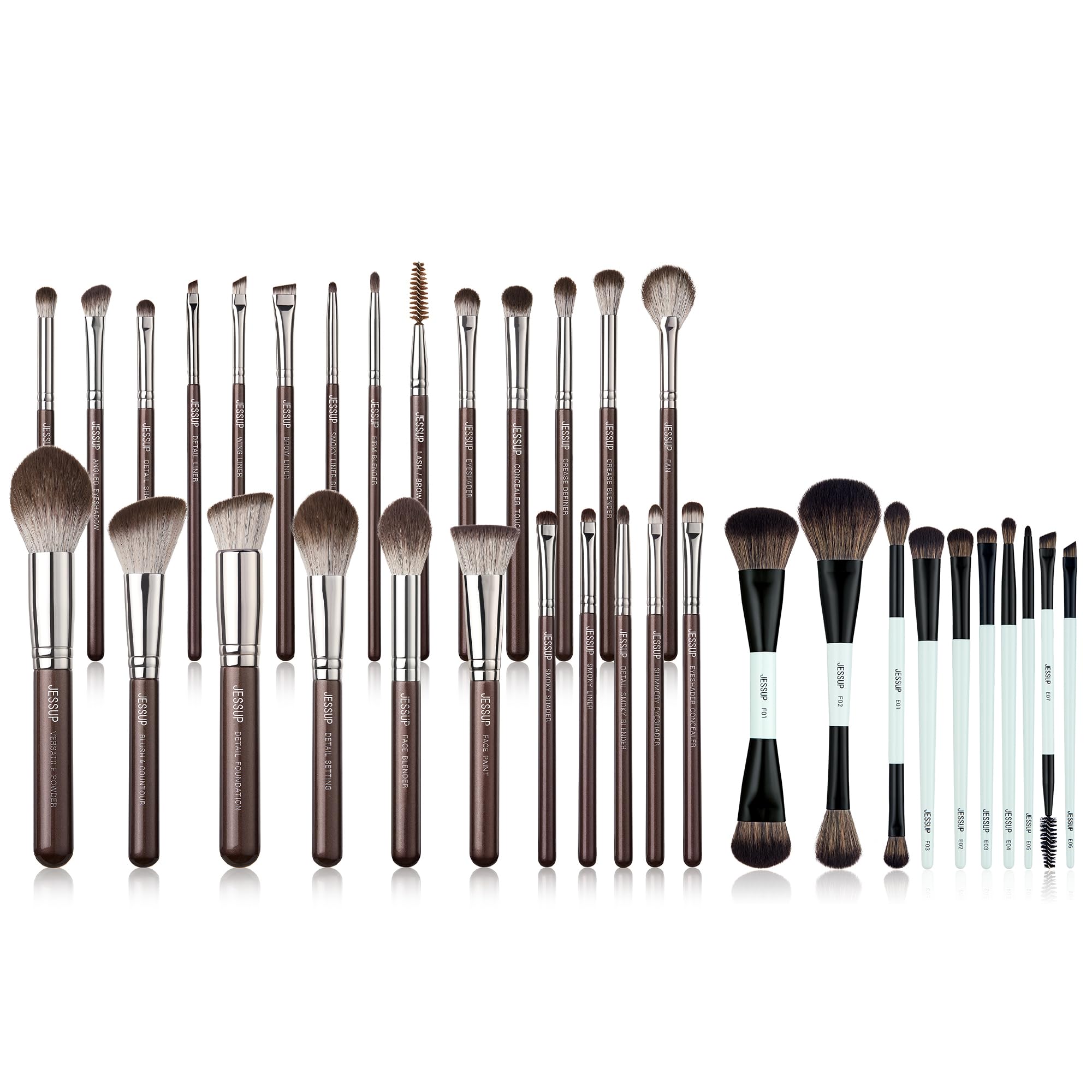 Pennelli da Trucco Jessup T500+T511