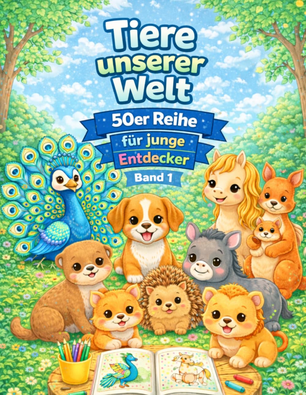 Tiere unserer Welt für junge Endecker ab 3 Jahren: 50er Serie / Band 1