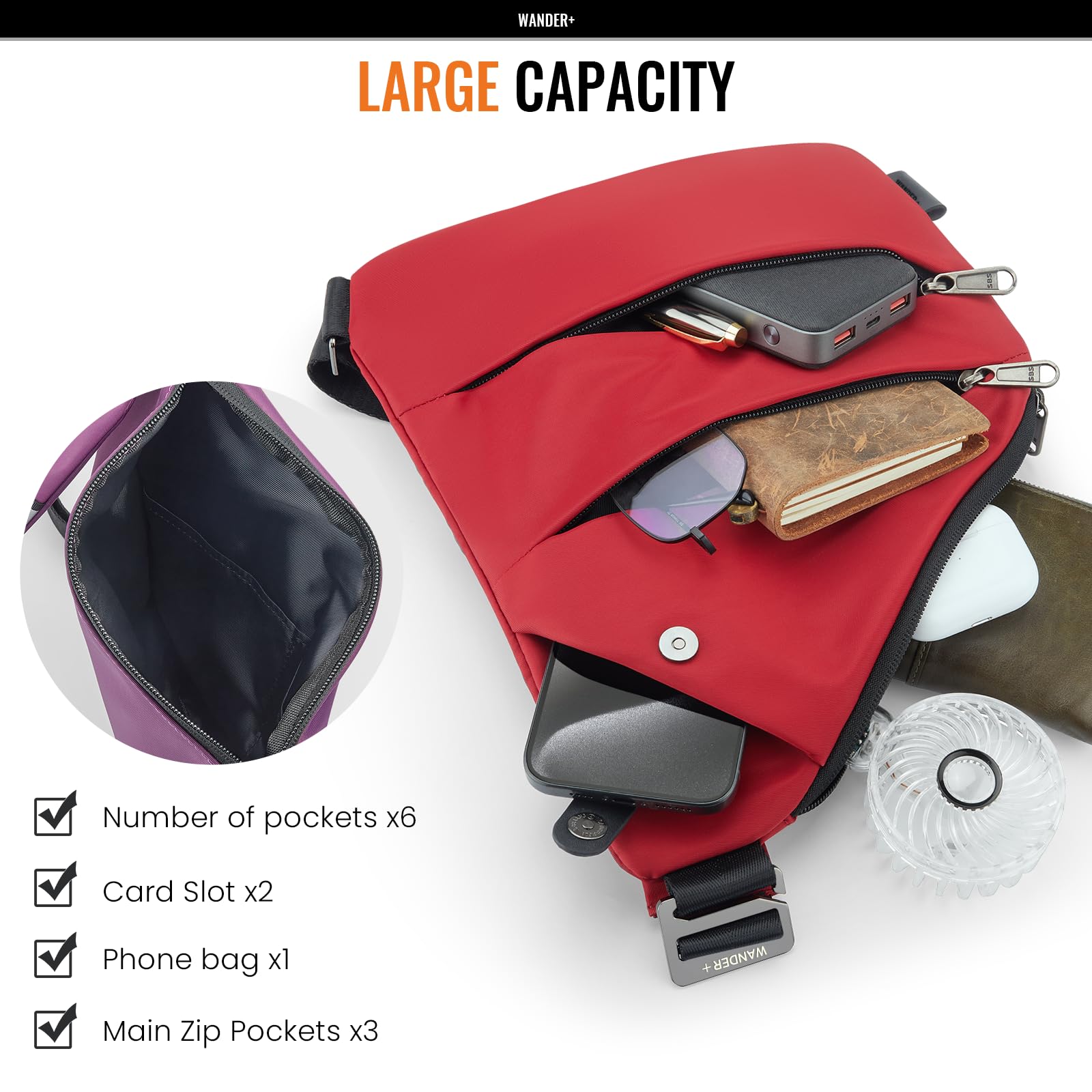 WANDER PLUS - Wander Plus, Moda Unisex - Adulto