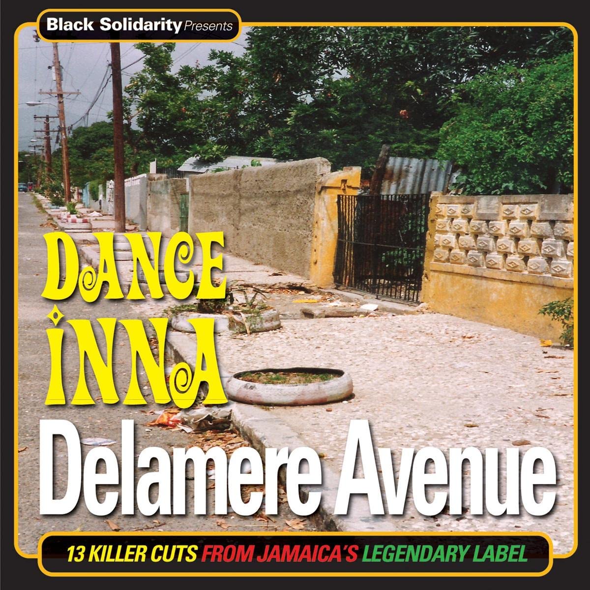 Various Artists Black Solidarity Presents Dance Inna Delamere Avenue LP vinyl UK