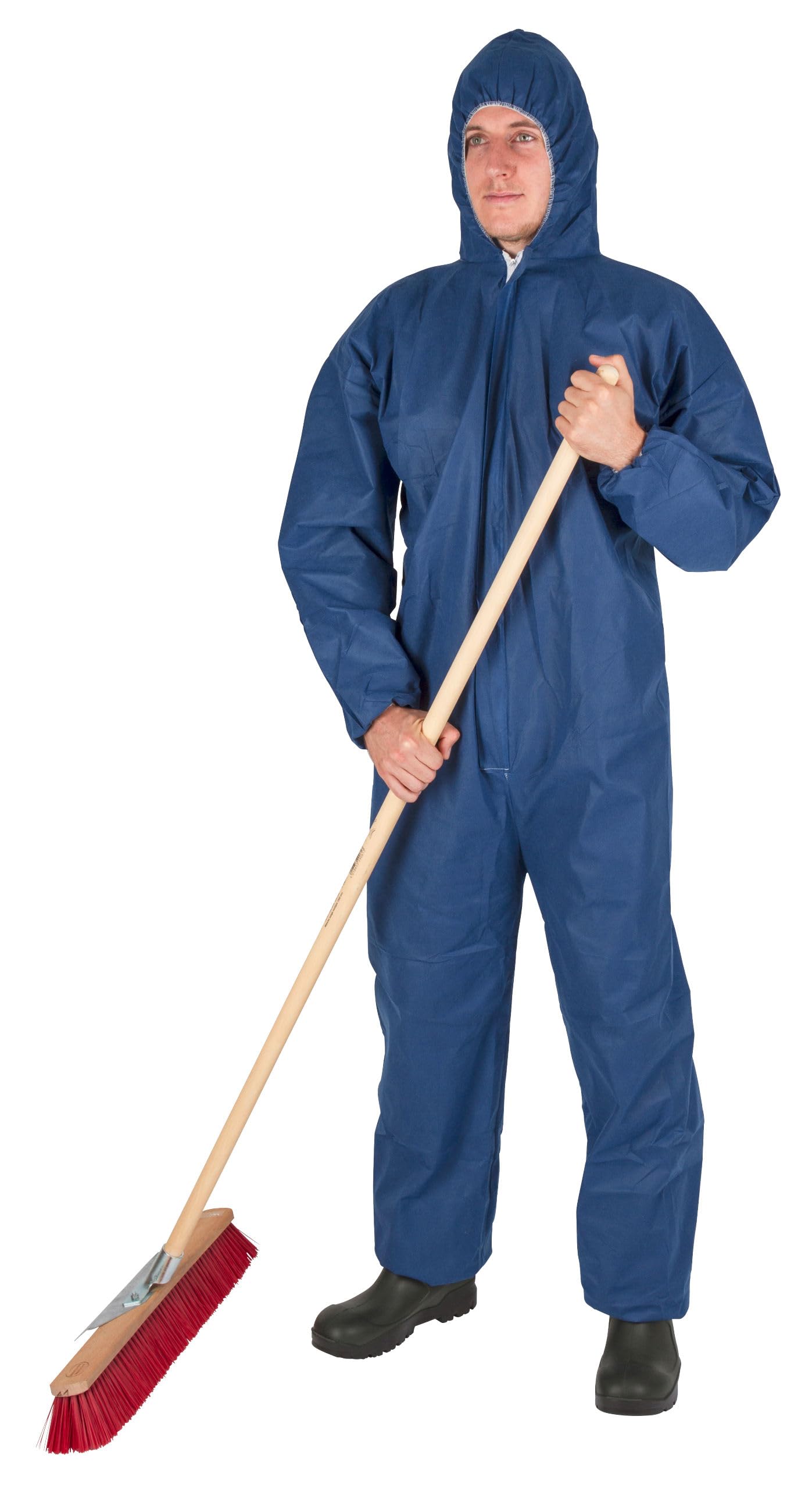 Kerbl 3433 - Mono desechable de Polipropileno, Azul, Tamaño XL