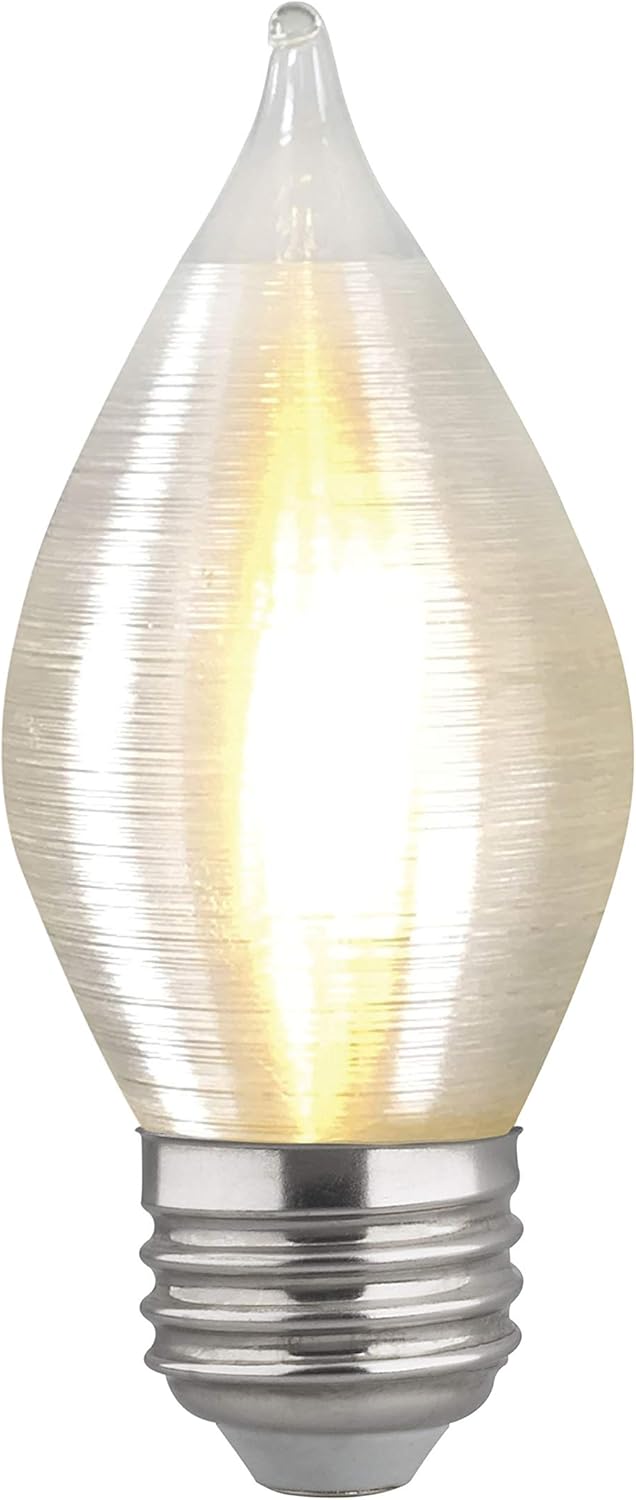 Satco S23413 Medium Light Bulb in White Finish,