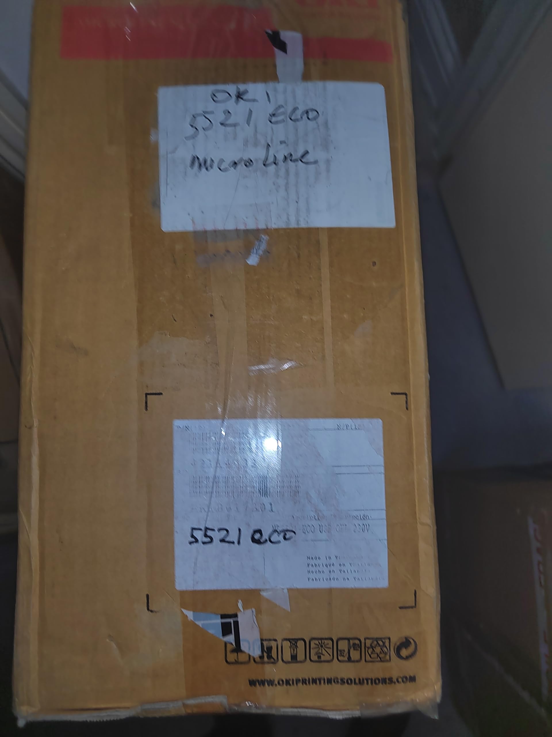 Oki 01308601 ML 5520Eco monochrom 9 Nadeldrucker 570 Zeichen/Sekunde