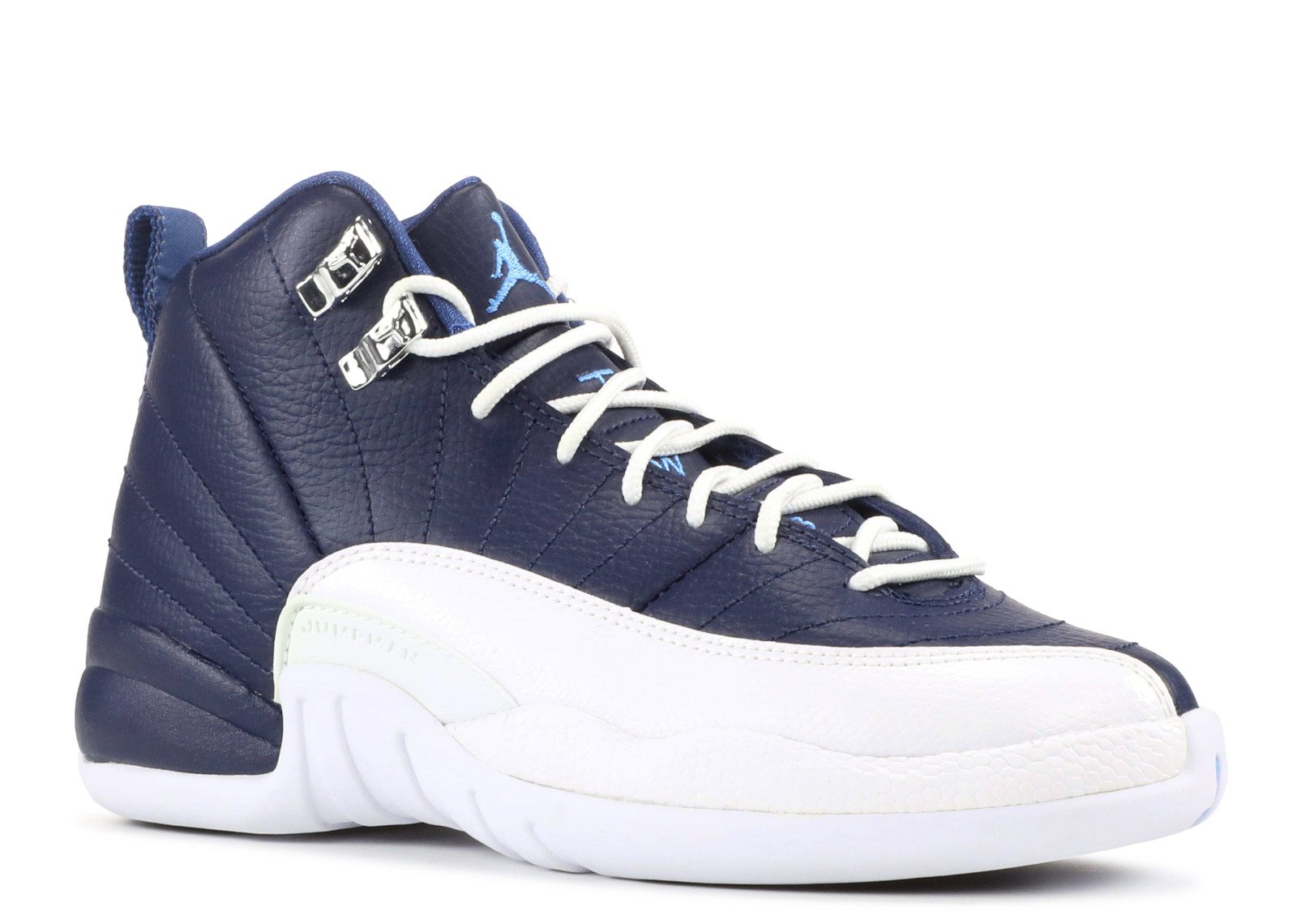 Air Jordan 12 Retro (Obsidian/University Bl-Wht-Frnch Bl) (4Y GS)