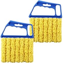 2 Pcs Blind Duster for Wood Blinds, 7 Finger Blind Cleaner