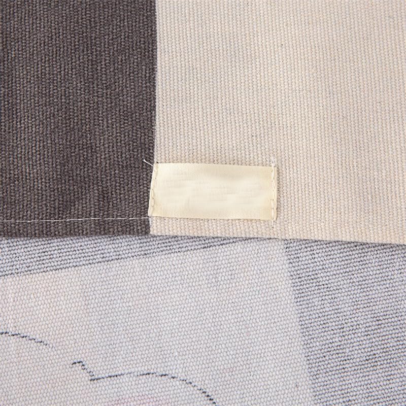Drap de lit tatami en vieux tissu grossier pour chambre zen naturelle - 3