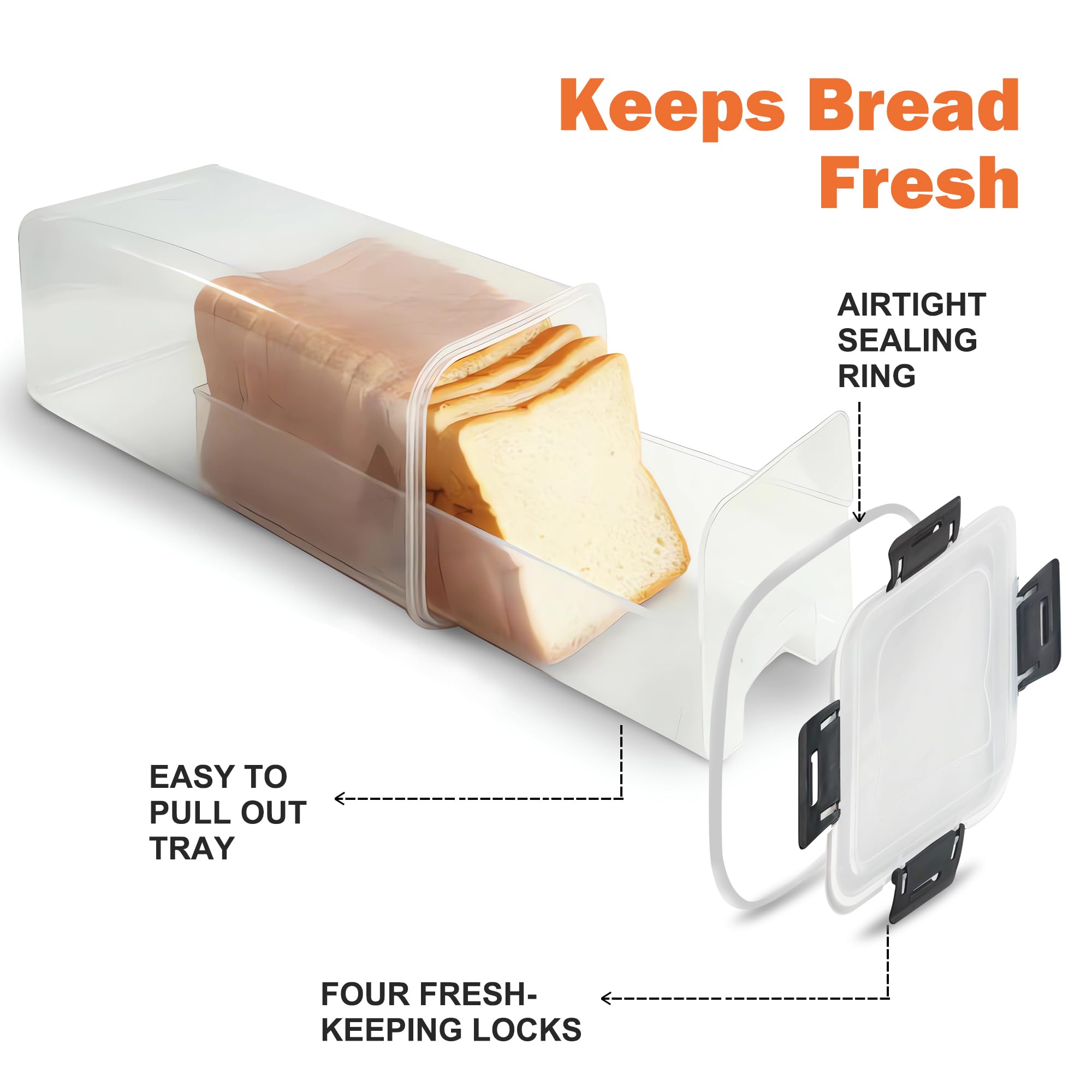 キッチン収納・ラック Human made bread container Human made bread container