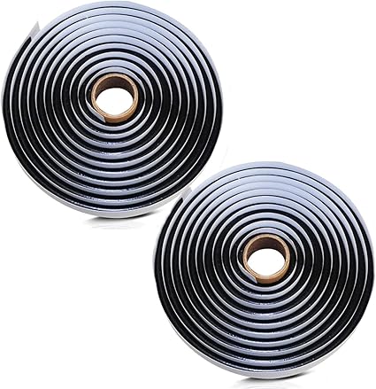 Butyl Sealant Tape Waterproof Adhesive Sealant Rubber Tape for Car Headlamps Window Door Windshield - 3/8