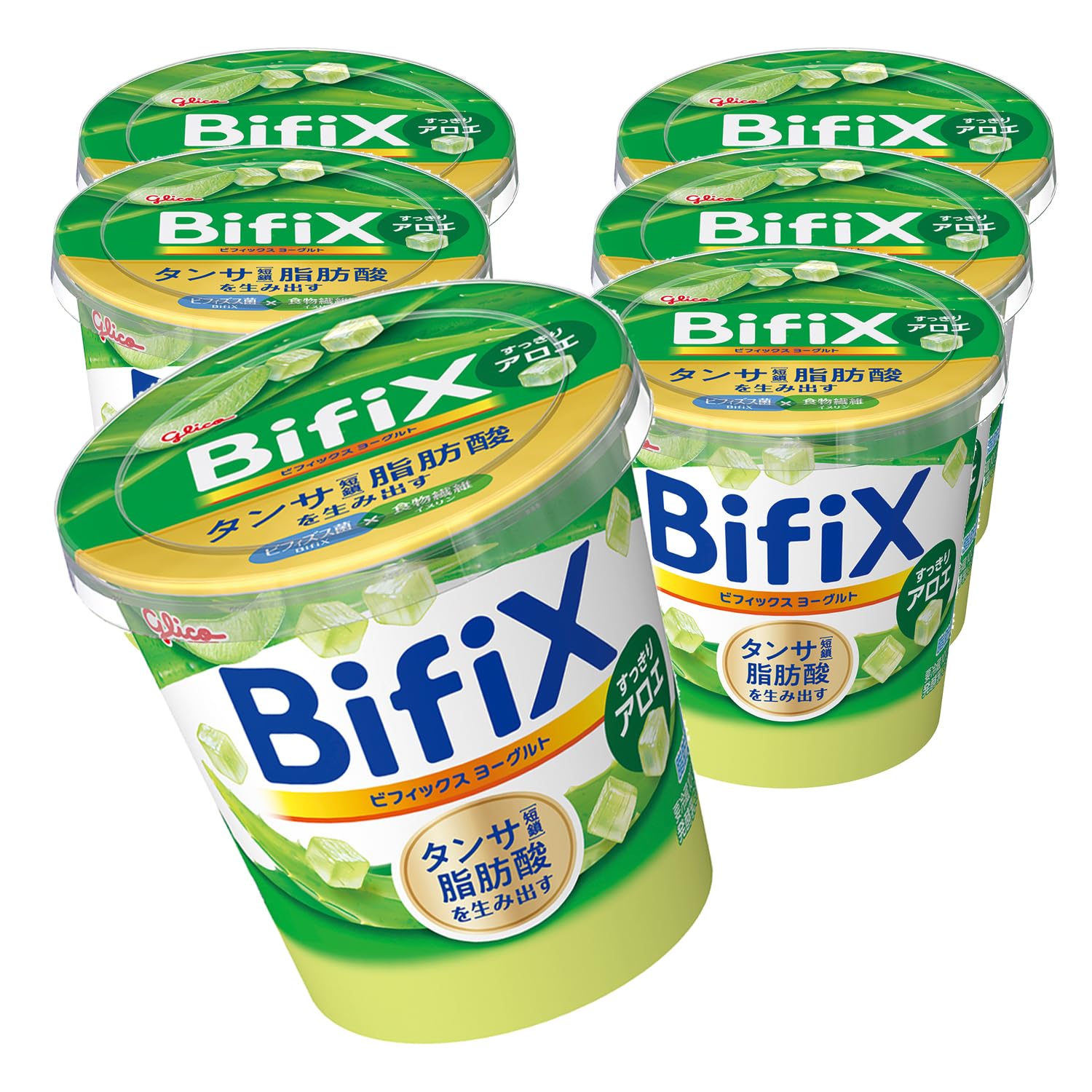 Amazon.co.jp: [冷蔵] グリコ BifiXヨーグルト すっきりアロエ 330g×6