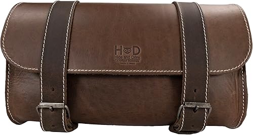 Hide & Drink, Bolsa de manillar de motocicleta con 2 correas ajustables, organizador de herramientas, bolsa de motocicleta, bolsa de sillín para